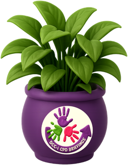 Branded DCC-i plant pot