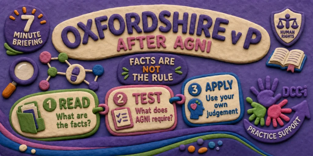 Oxfordshire P-AGNI 7-Minute Briefing